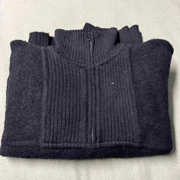 Men's Wool Ski Sweater LG - Picture 6 of 6